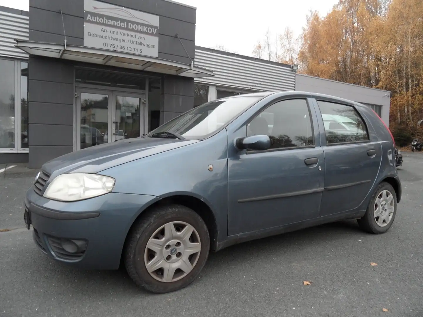 Fiat Punto 1.2 8V Dynamic KLIMA Blau - 1