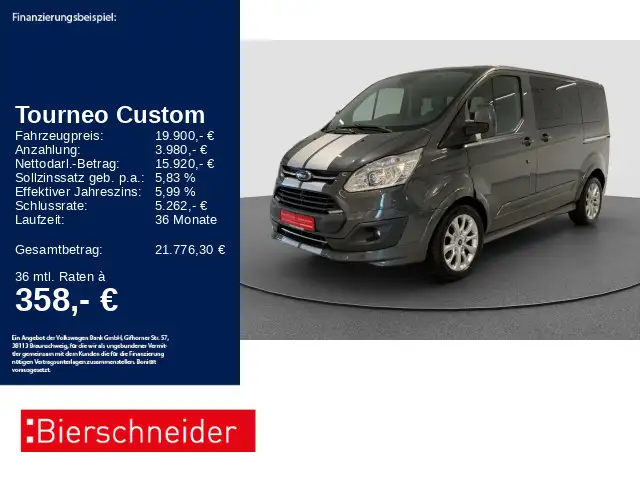 Ford Tourneo Custom 2.0 TDCi Sport L1 8SITZE DOPPELKL