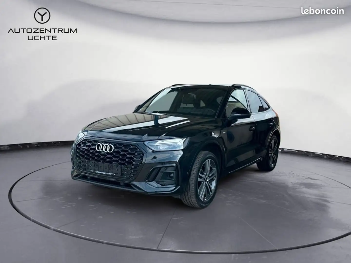 Audi Q5 40 TDI quattro S line 204CH BLACK EDIT GPS-LED-VIR Noir - 2
