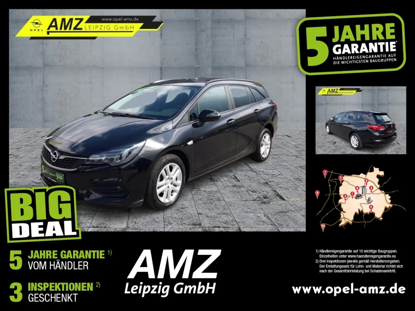 Opel Astra K Sports Tourer 1.2 *wenig Kilometer* Zwart - 1