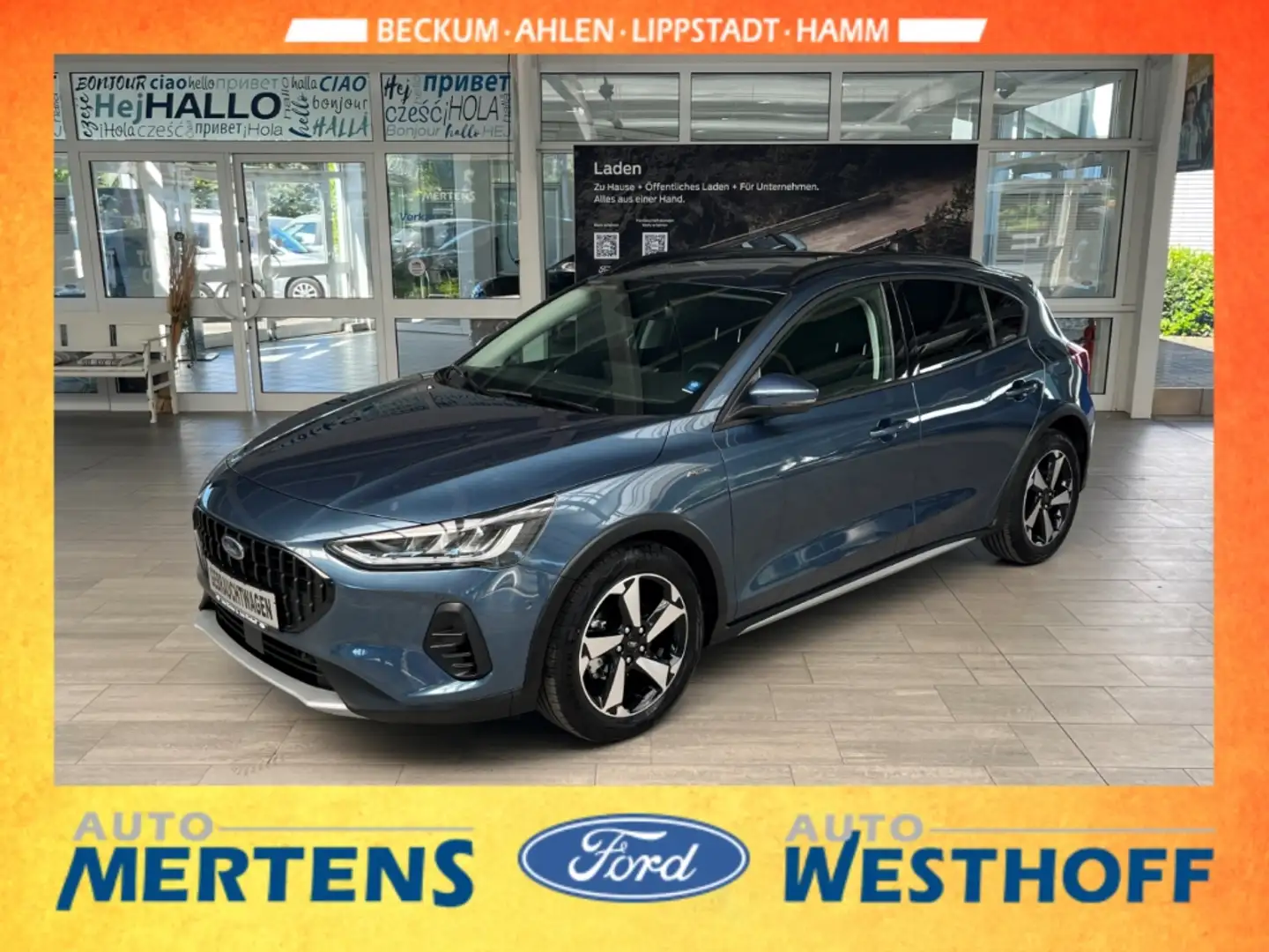 Ford Focus Active LED + Kamera + PDC Blu/Azzurro - 1