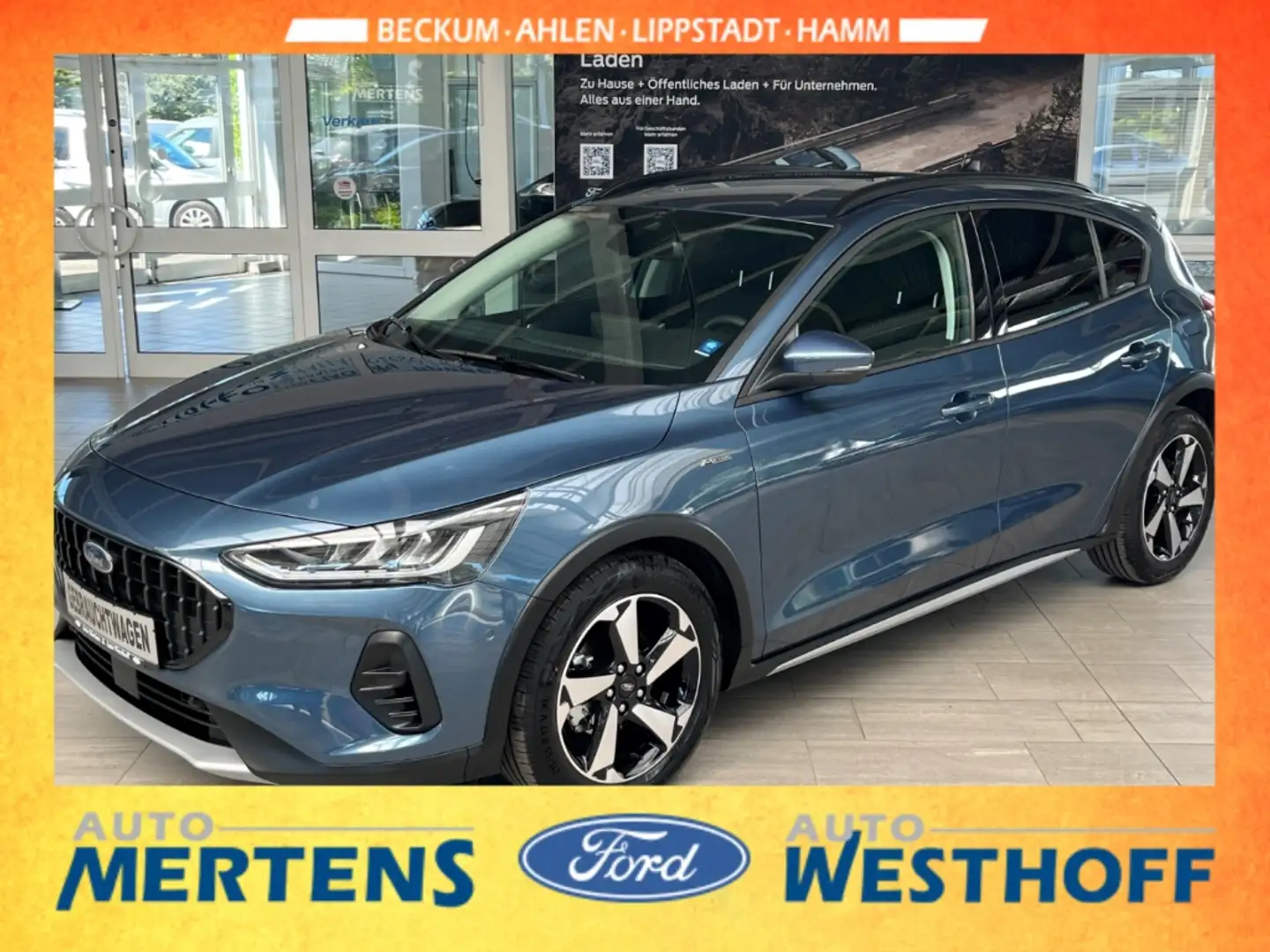 Ford Focus Active LED + Kamera + PDC Blu/Azzurro - 2