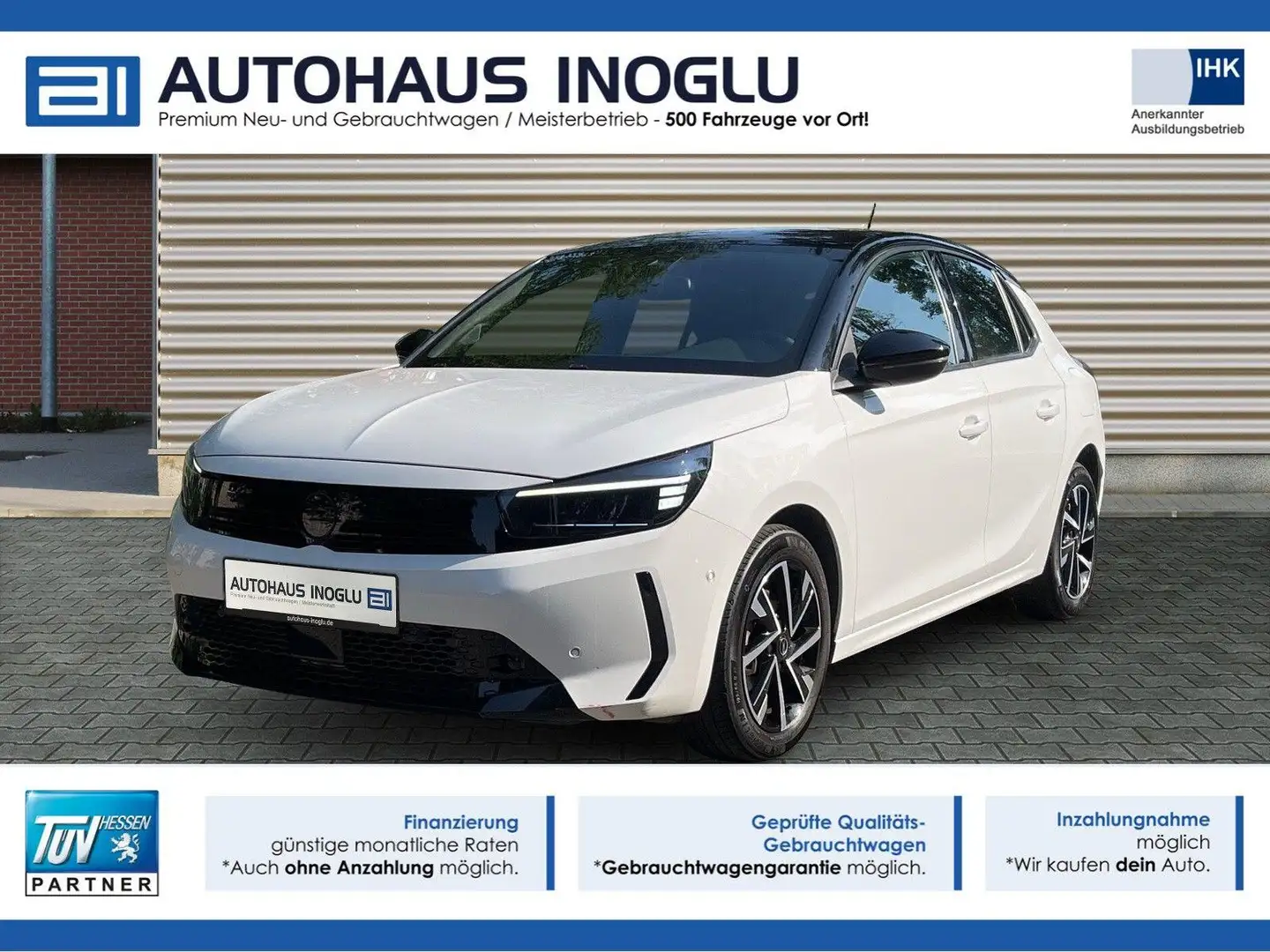 Opel Corsa 1.2 GS AT*Kamera*LED*Multimedia*Sport* Weiß - 1