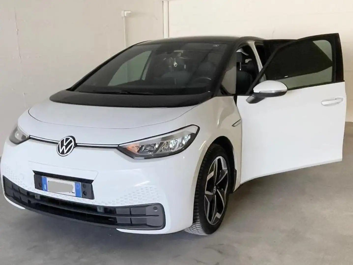 Volkswagen ID.3 ID.3 45 kWh PP 400km batteria UNICO PROPRIETARIO! Bianco - 2