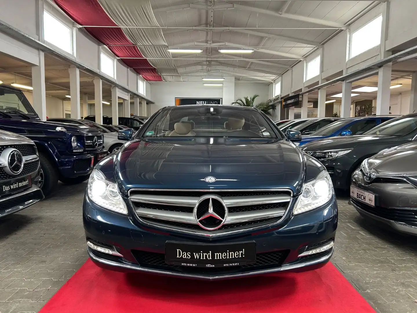 Mercedes-Benz CL 500 Coupe 4Matic*HU NEU*KD NEU*58.000 KM*VOLL Blau - 2