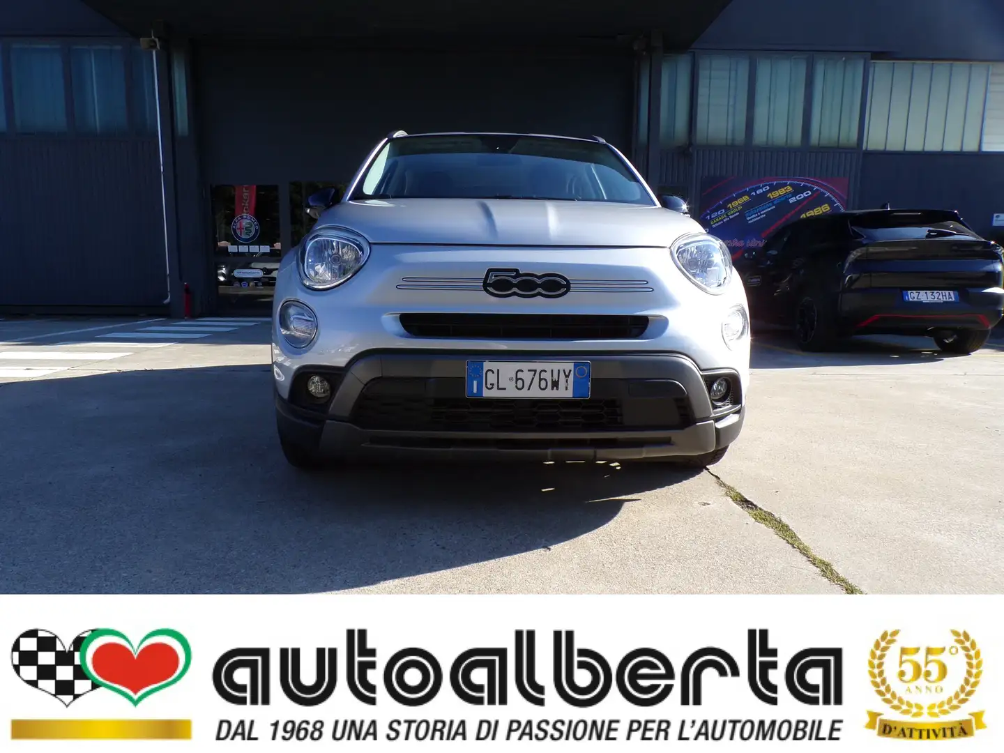 Fiat 500X Cross 1.6 mjet 130cv (KM.11.926) Argent - 2