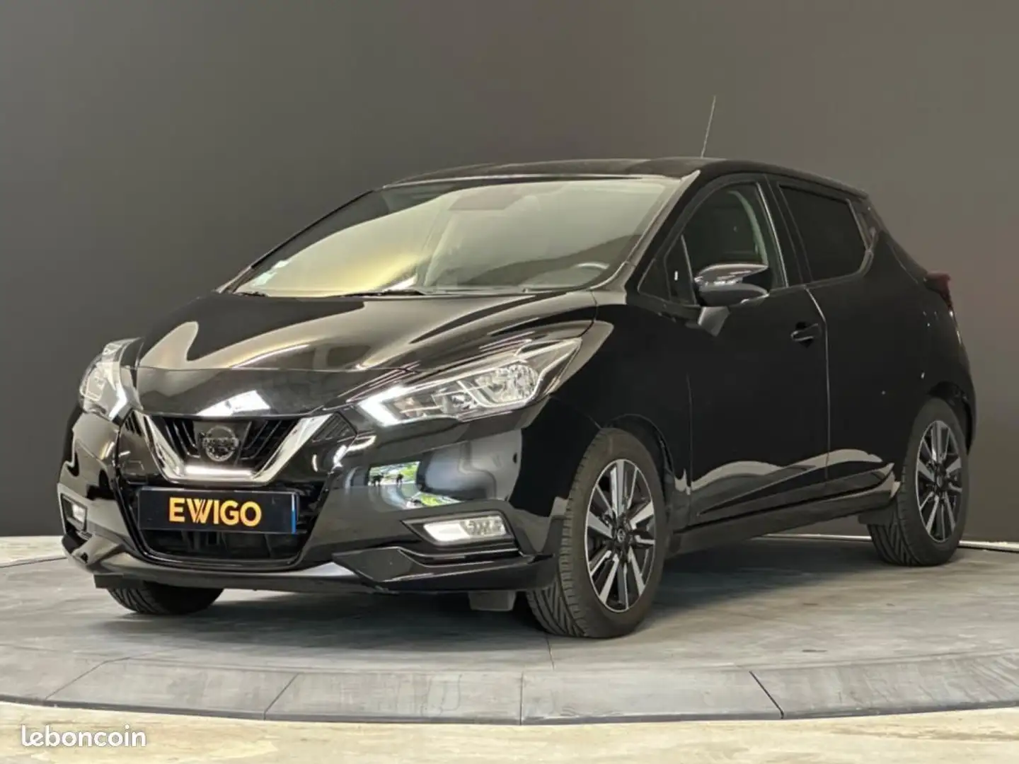 Nissan Micra 0.9 IG-T 90ch N-CONNECTA Noir - 1