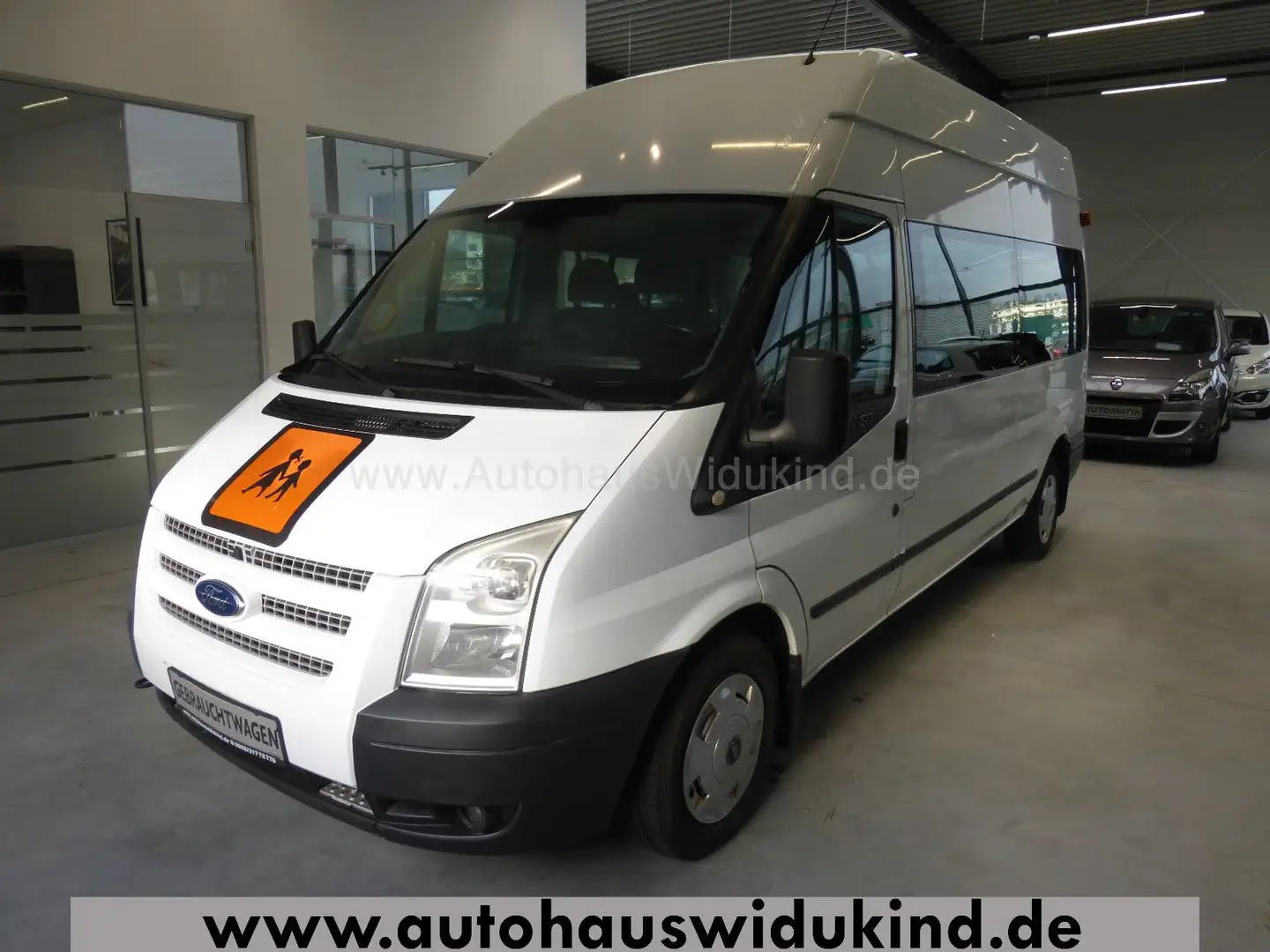 Ford Transit FT300 L3H3 Behinderten.6Pers.Rampe Klima Weiß - 2