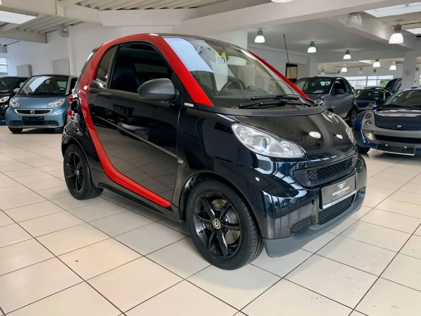 smart forTwo coupe Edition "sharpred"Leder"Servo"Navi Noir - 2
