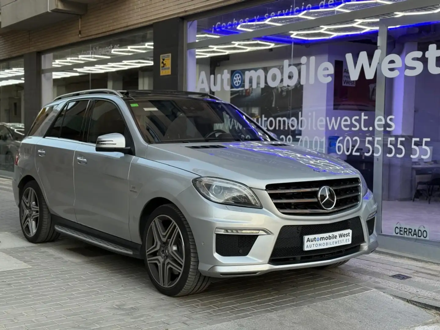 Mercedes-Benz ML 63 AMG 4M Aut. Szürke - 1