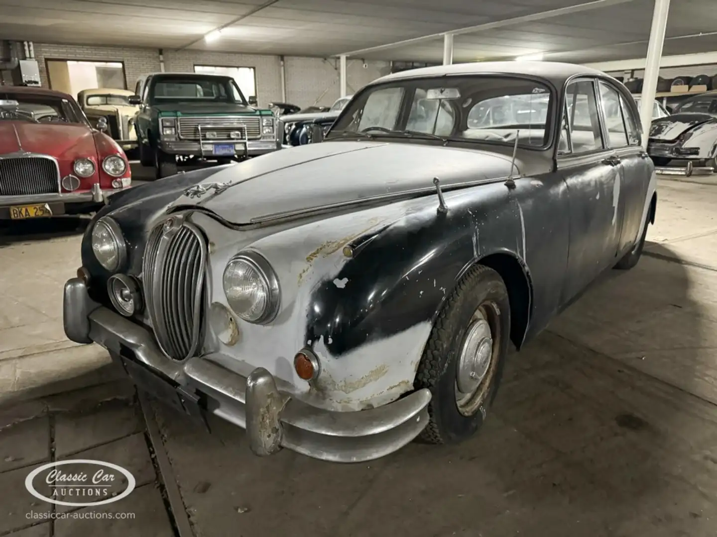 Jaguar MK II MK 2   - ONLINE AUCTION Šedá - 1