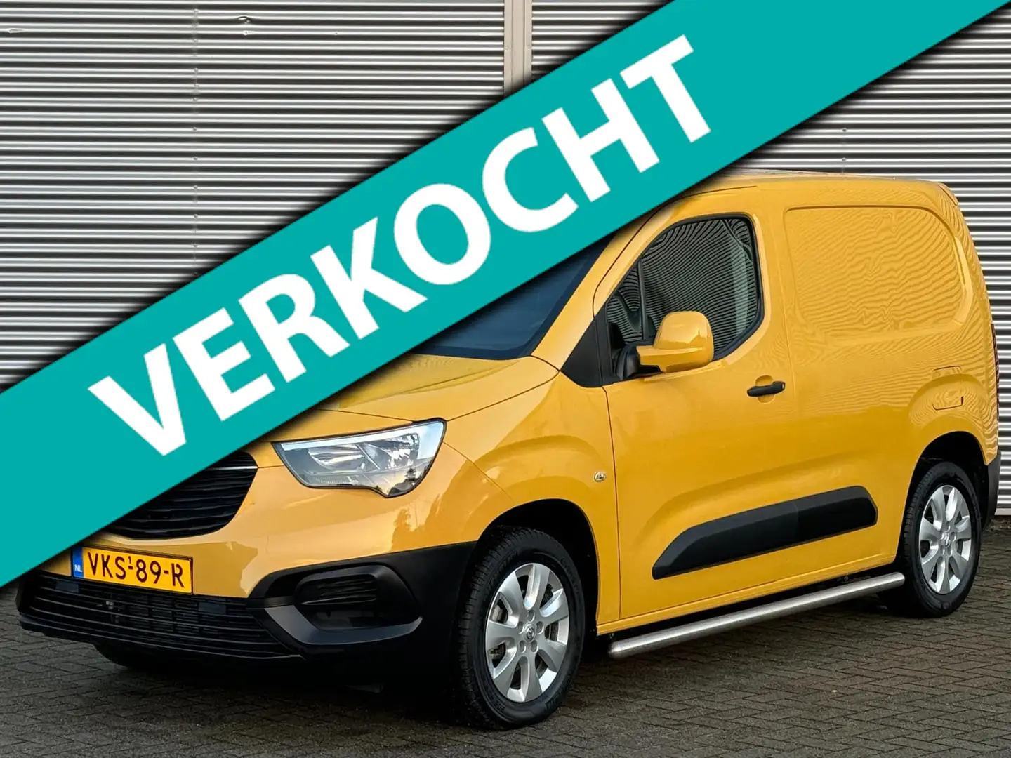 Opel Combo 1.5D L1 75 Airco/ Cruise/ 3zits/ Bluetooth/ Euro 6 Żółty - 1