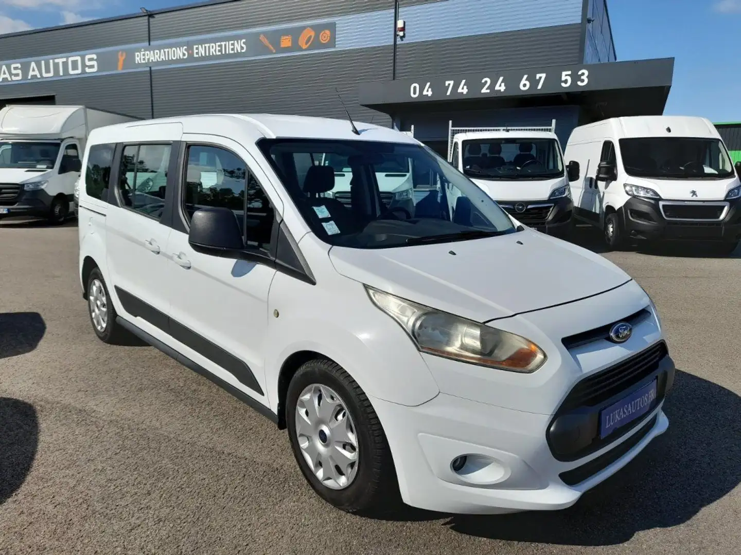Ford Tourneo Connect 1.6 TDCi 95 Trend 7 PLACES 1ER MAIN Wit - 2
