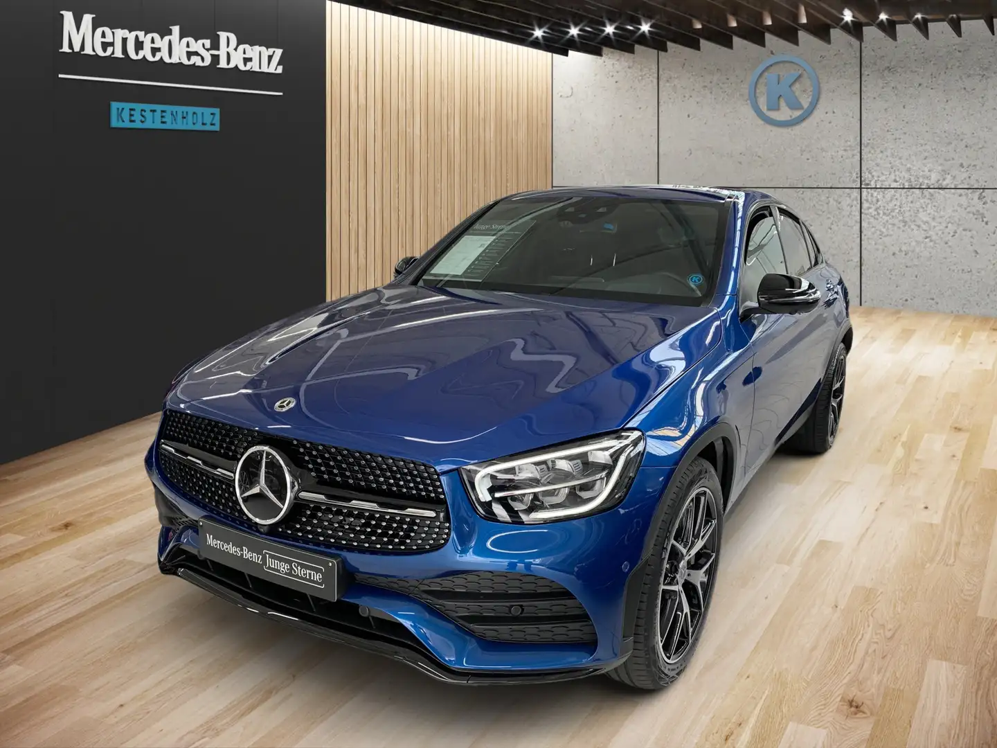 Mercedes-Benz GLC 400 GLC 400 d 4M Coupé *AMG*NIGHT*MEM*HUD*MBUX*360°* Blau - 1