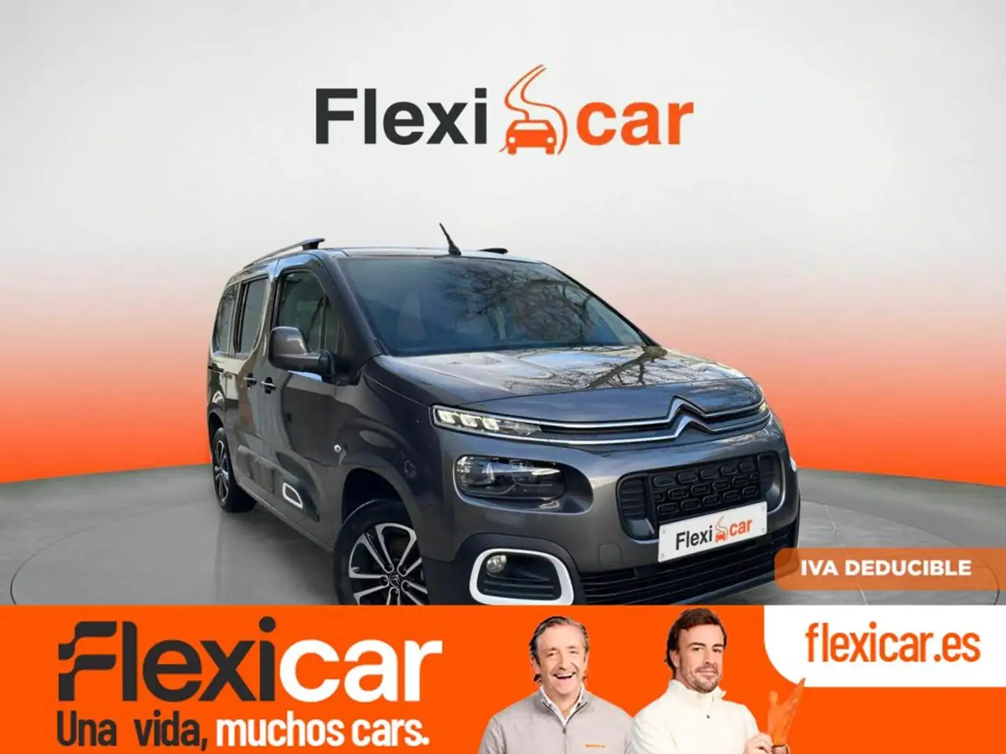 Citroen Berlingo Talla M BlueHDi 130 S&S 6v 100 AÑOS Gris - 1