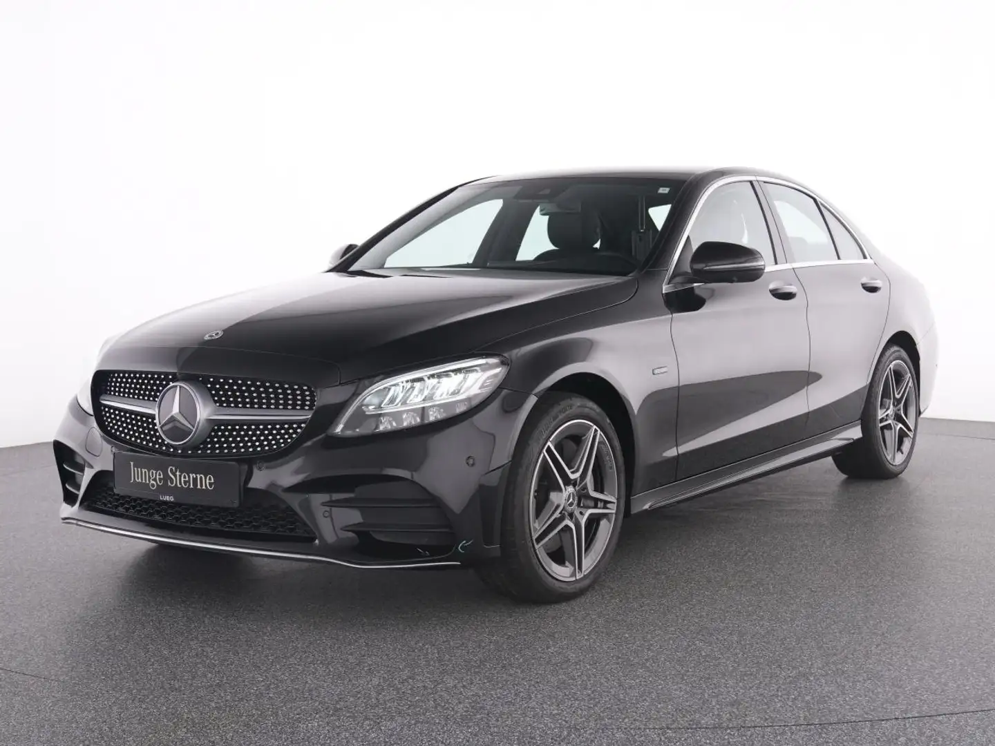 Mercedes-Benz C 300 e 4M AMG+Comand+LED+360+Dist+Tot+PTS+KeyGo Negro - 2