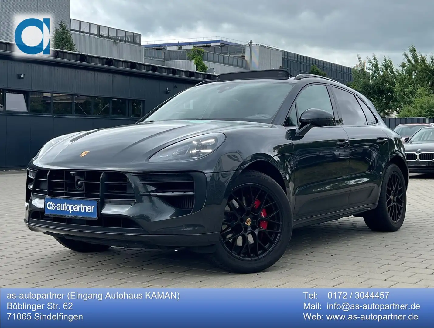 Porsche Macan GTS *PANO-AHK-360-ACC-18WEGE-BOSE-CHRONO* Grau - 1
