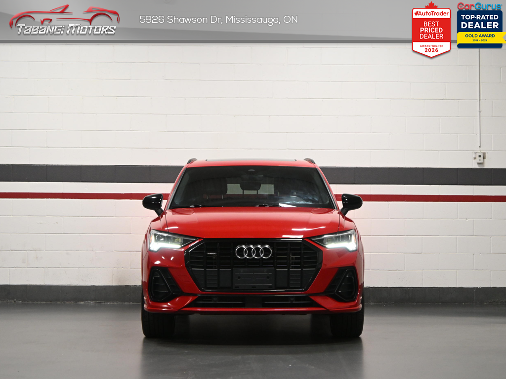 2022 Audi Q3 Progressiv S-Line Black Optics Ambient Light Pano