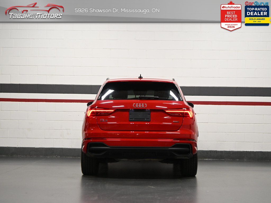 2022 Audi Q3 Progressiv S-Line Black Optics Ambient Light Pano