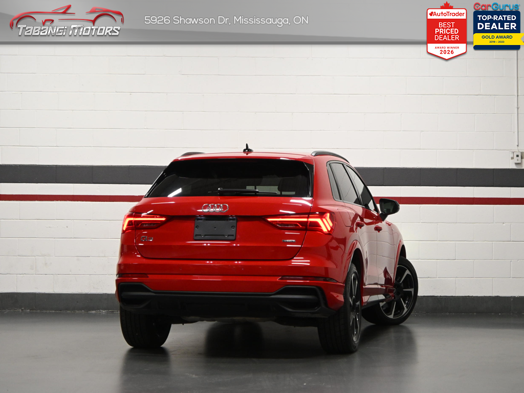 2022 Audi Q3 Progressiv S-Line Black Optics Ambient Light Pano