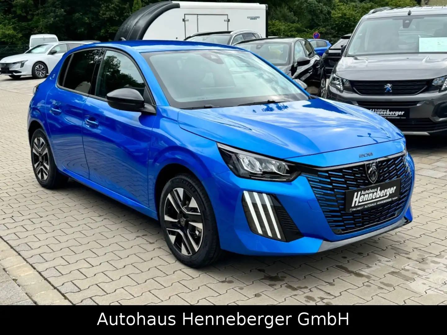Peugeot 208 Neuer E-208 Allure | 11kW OBC | 180° Kamera| SHZ Blau - 2