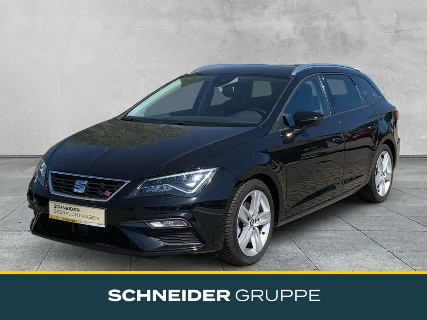 SEAT Leon SOPRTSTOURER 1.5 TSI FR LED+NAVI+ACC+DAB+ Schwarz - 1