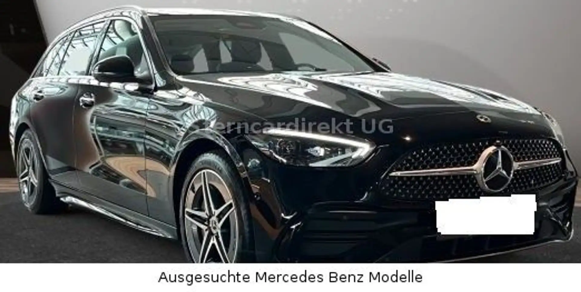 Mercedes-Benz C 300 e T AMG PANO AHK DIGI MEMORY Negro - 1