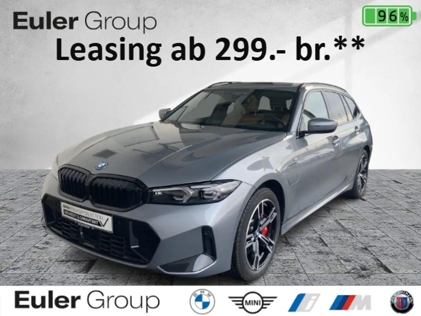 BMW 330 e xD M-Sport-Pro 18'' AHK Pano DA-ProfPA+ HiFi HK Grau - 1
