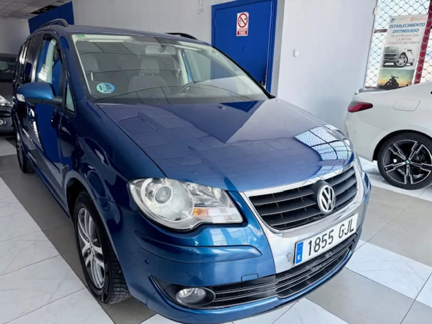 Volkswagen Touran 1.4 TSI Highline DSG Bleu - 2