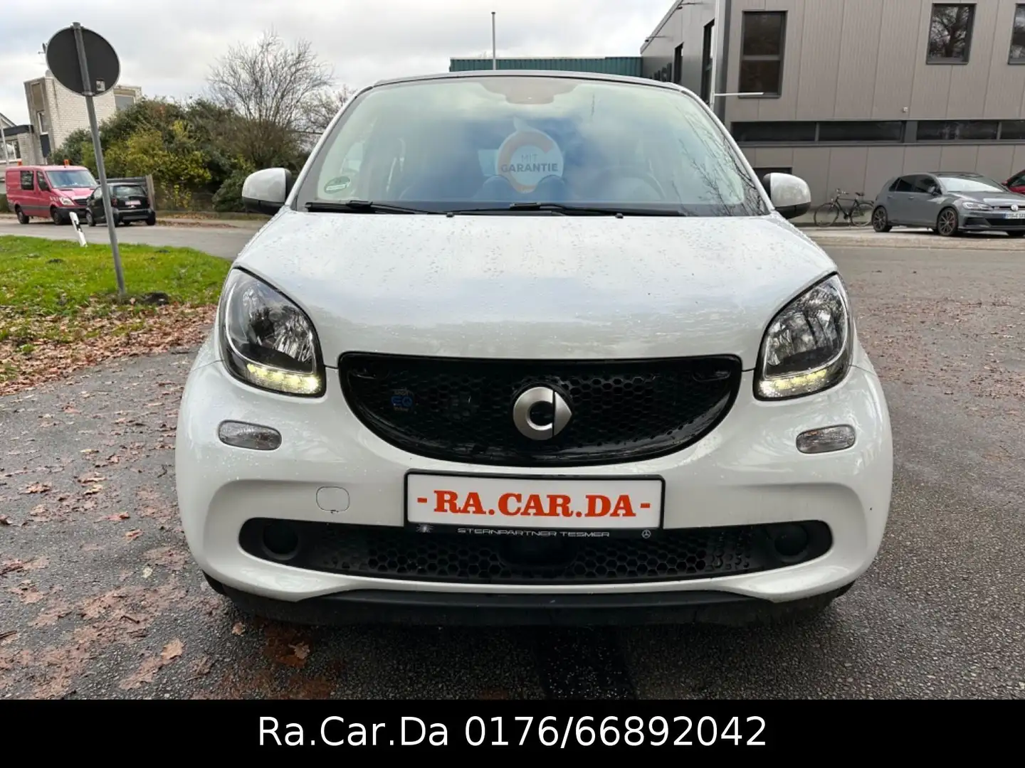 smart forFour electric drive / EQ Panoramadach Weiß - 1