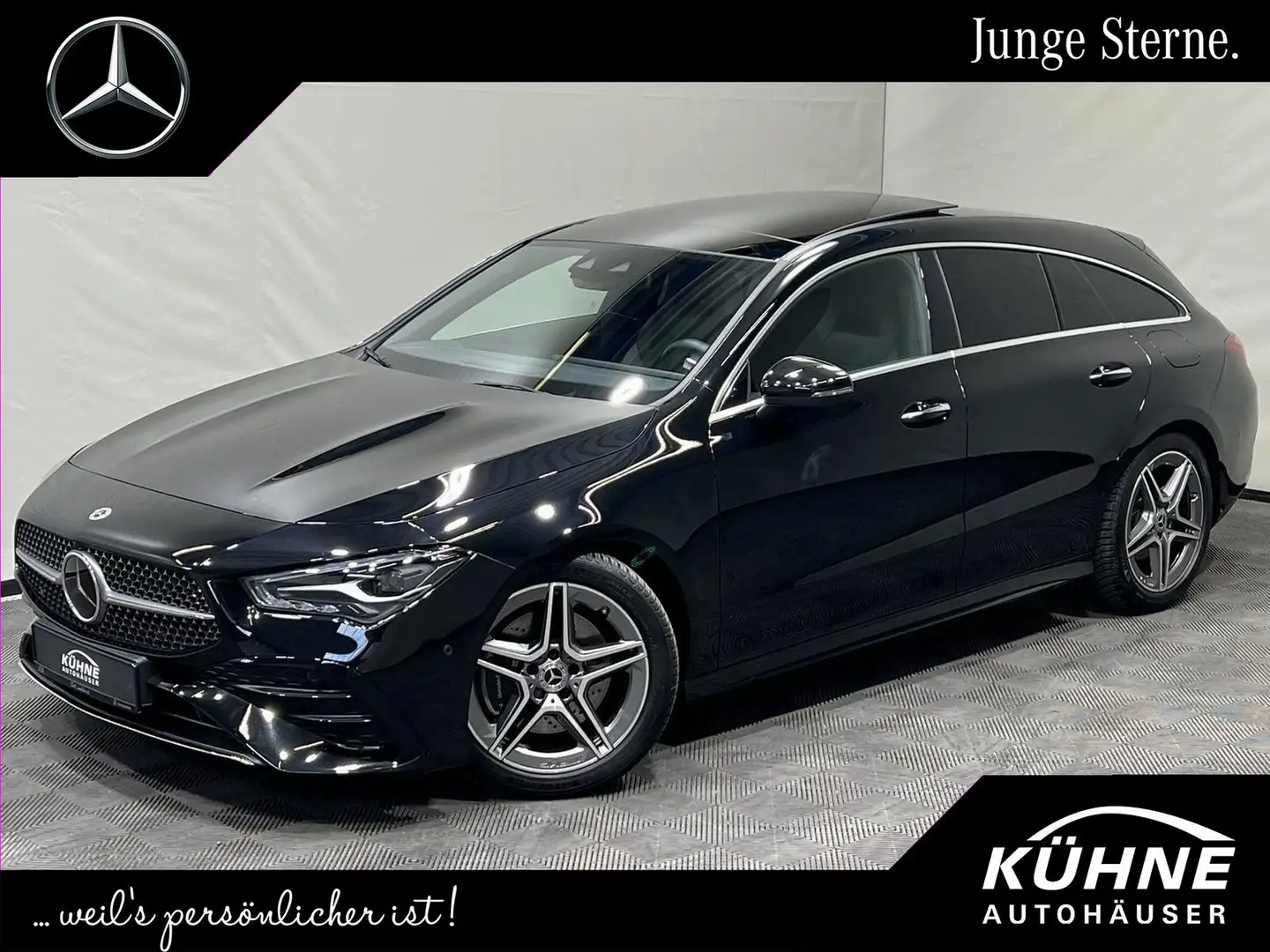 Mercedes-Benz CLA 200 AMG Advanced Plus Panorama+Distronic Schwarz - 1