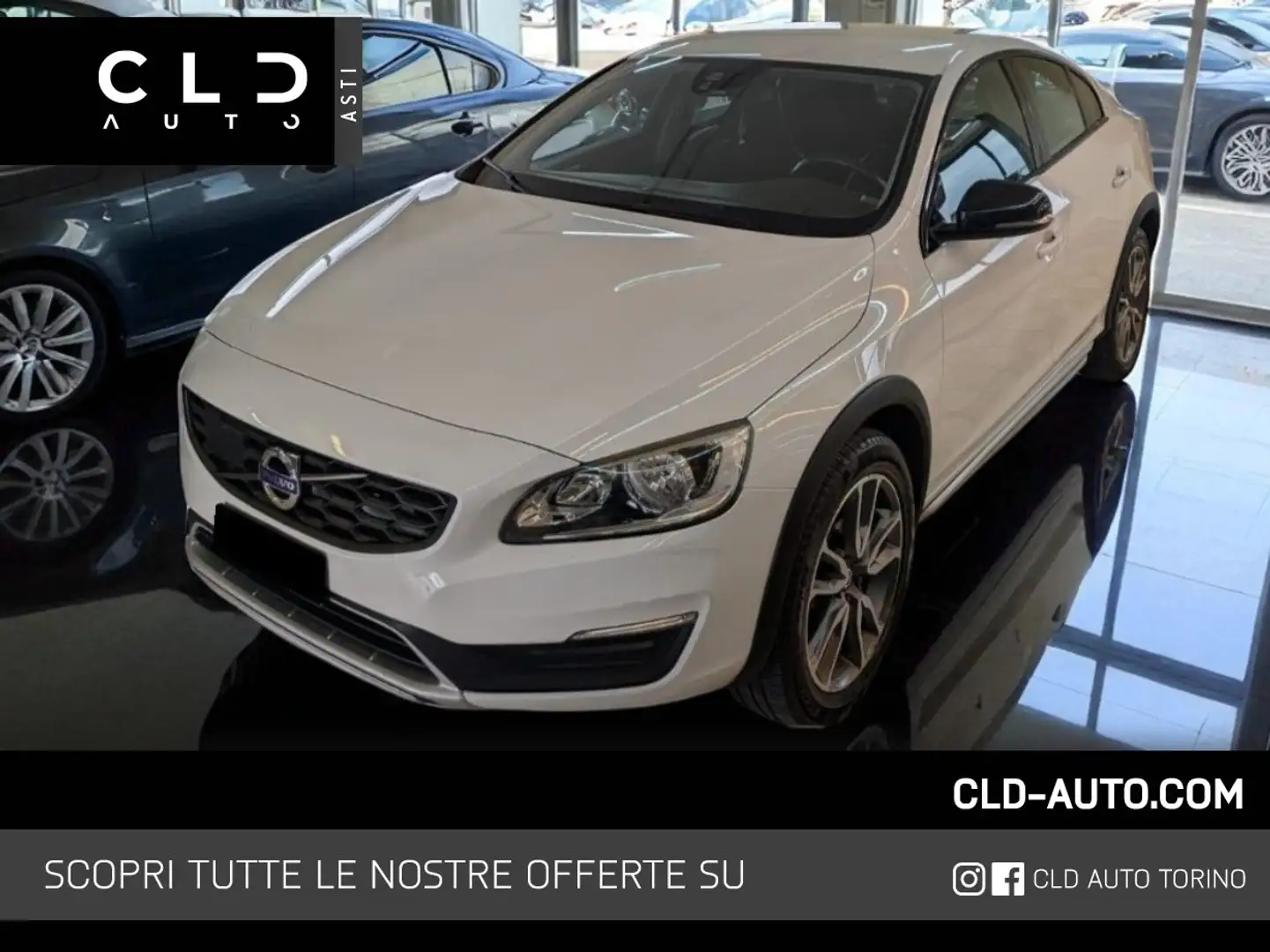 Volvo S60 Cross Country S60 Cross Country 2.0 d3 Momentum geartronic Weiß - 1
