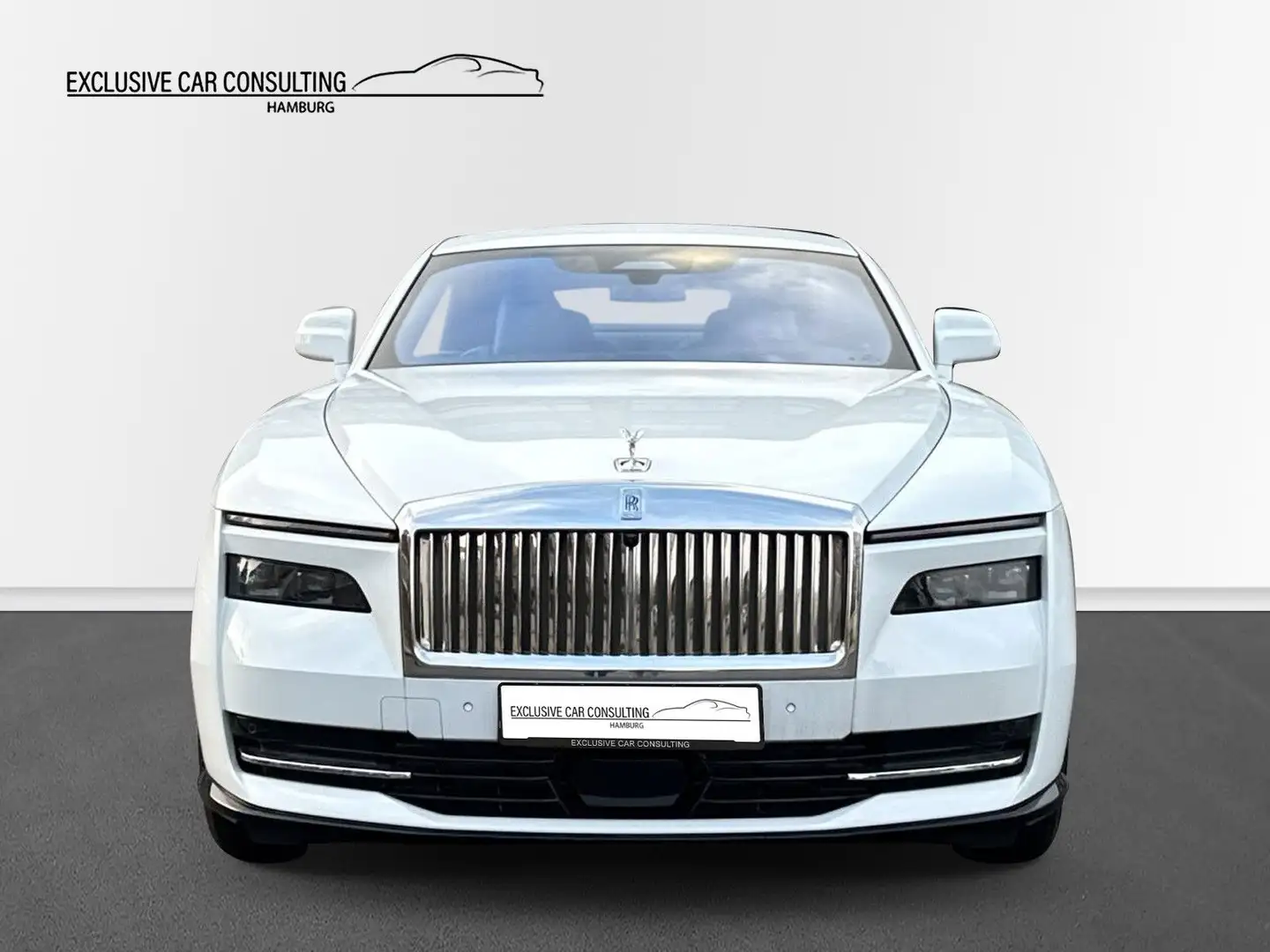 Rolls-Royce Spectre *White/Tiffany Blue Белый - 2