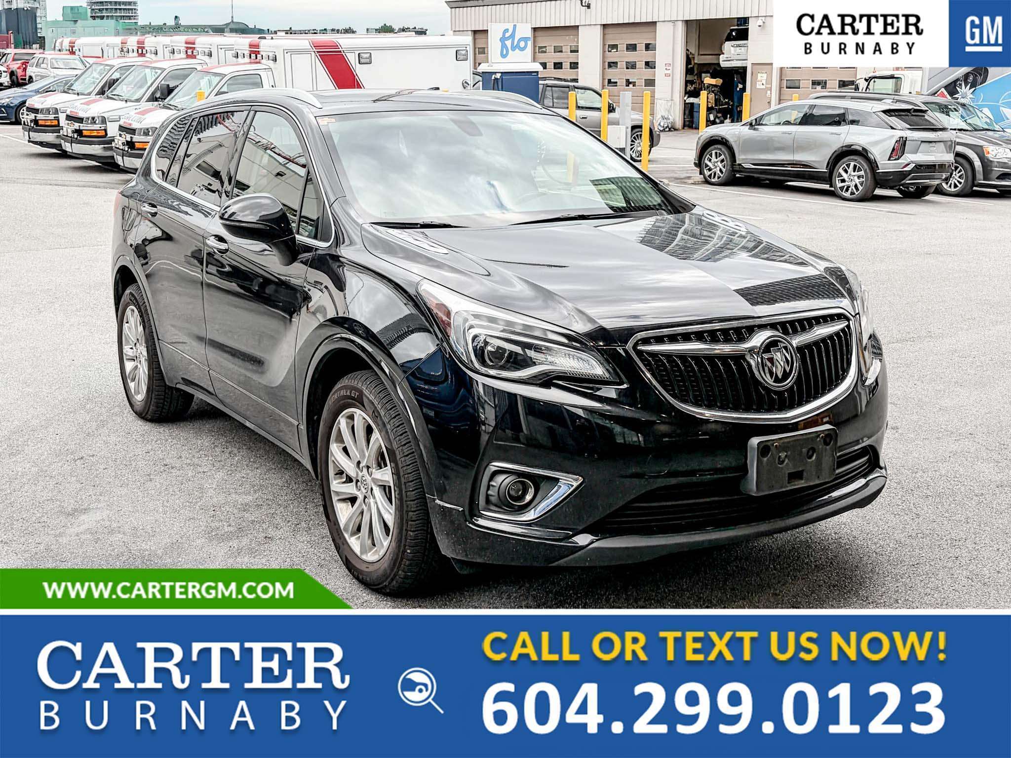 Black 2019 Buick Envision SUV / Crossover All-Wheel Drive 6-Speed Automatic