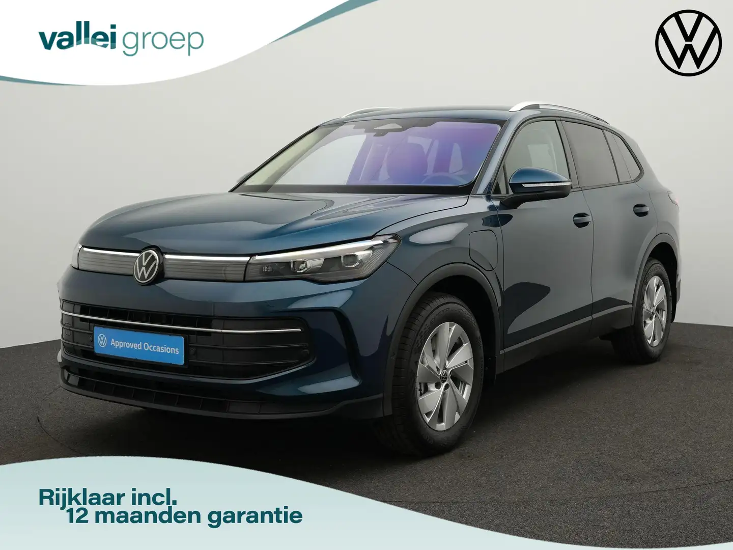 Volkswagen Tiguan 1.5 204 pk DSG eHybrid Life Edition | Leder | Gehe Blauw - 1