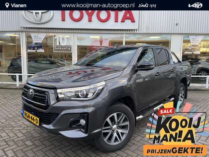 Toyota Hilux 2.4 D-4D Double Cab Executive 5 Zits, Grijs kentek