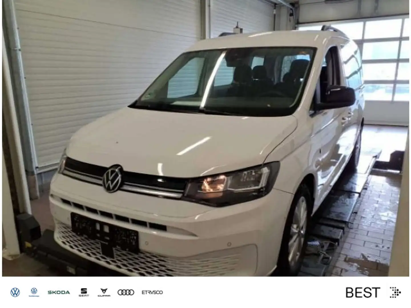 Volkswagen Caddy Life 5-Sitzer 2.0 l TDI *AHK*MFK*GRA* Weiß - 1