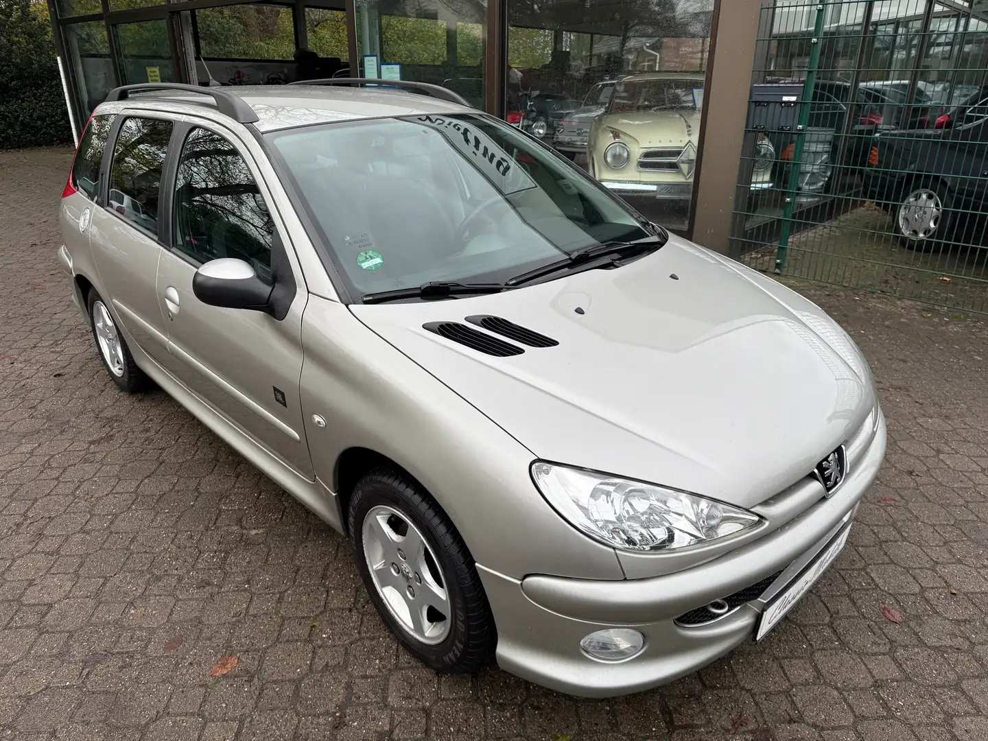 Peugeot 206 SW 1.4 75 JBL *nur 99 TKM*HU 4/2027*Klima*Alu*eFH* Grigio - 1