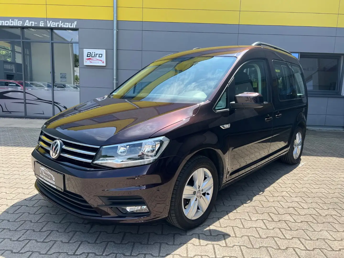 Volkswagen Caddy PKW Comfortline/KLIMA/8xBEREIFT/AUTOMATIK Schwarz - 2