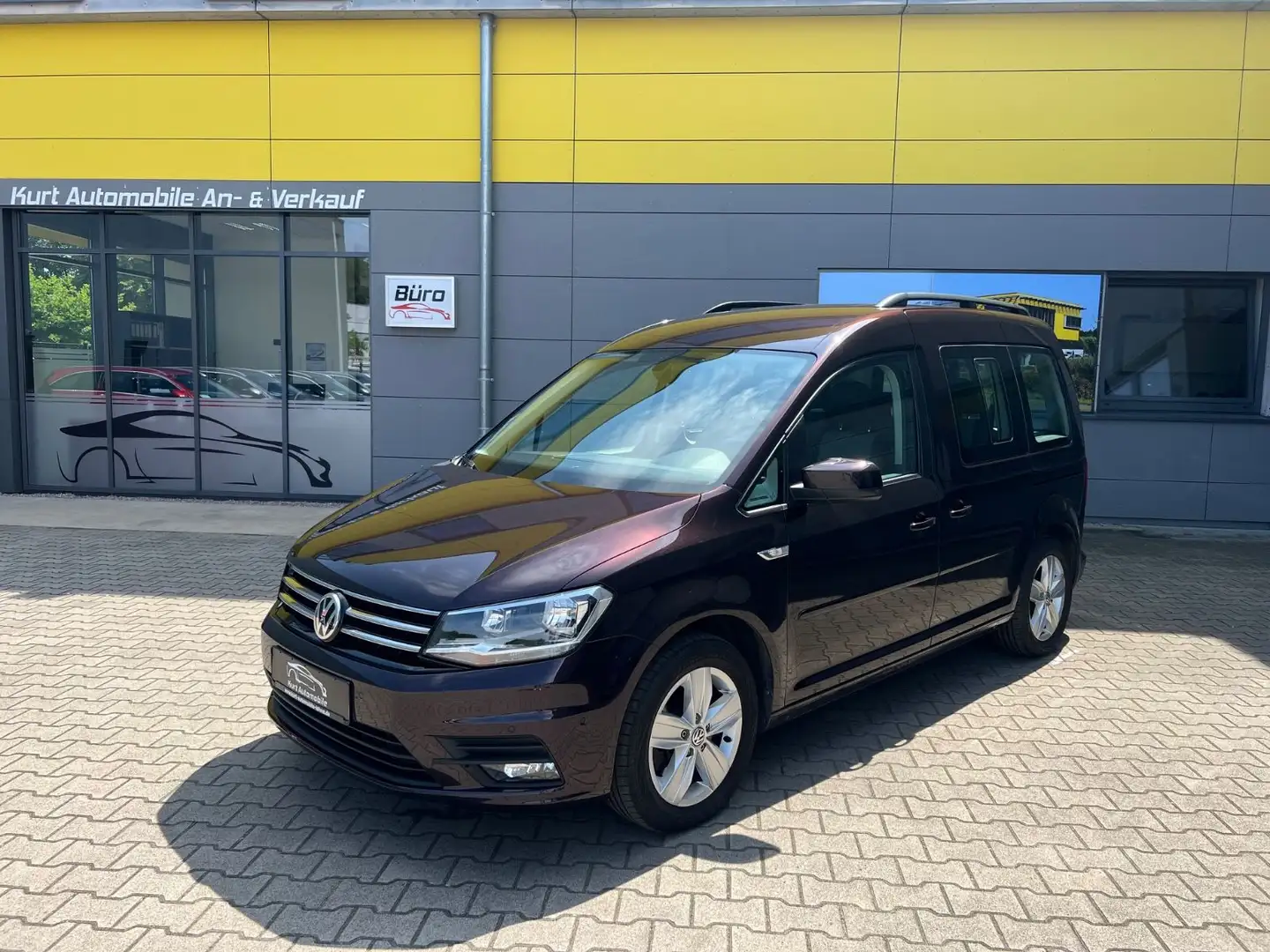 Volkswagen Caddy PKW Comfortline/KLIMA/8xBEREIFT/AUTOMATIK Schwarz - 1