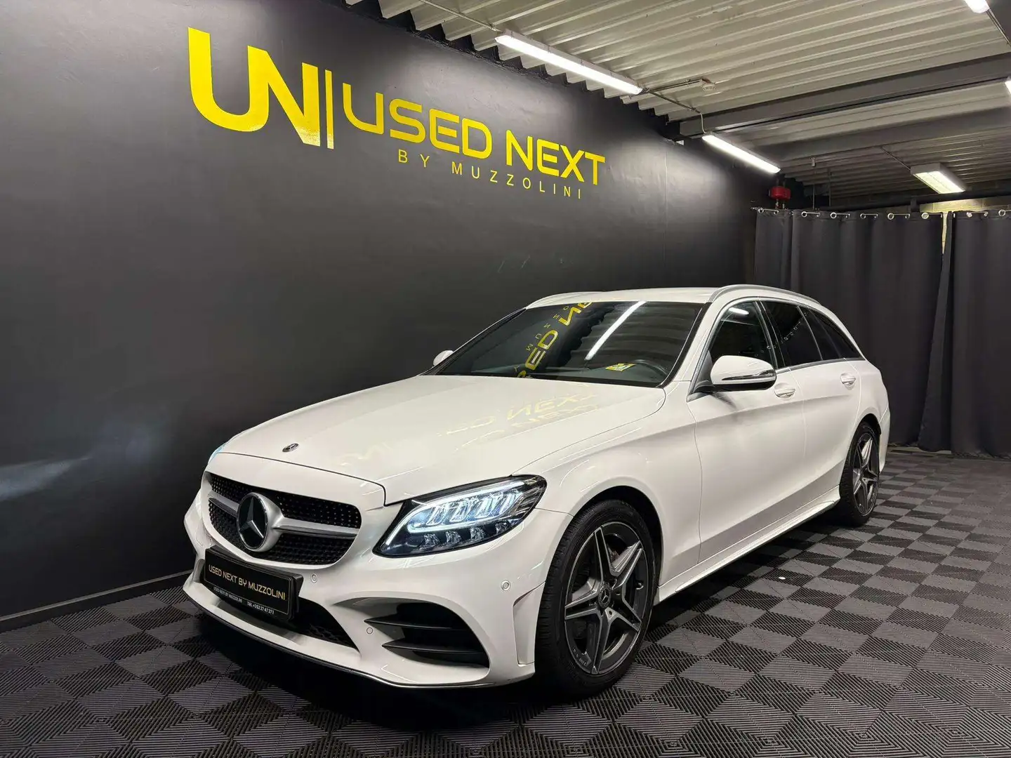 Mercedes-Benz C 220 D AMG LINE BREAK NAVI / DISTRONIC / LED Blanc - 1