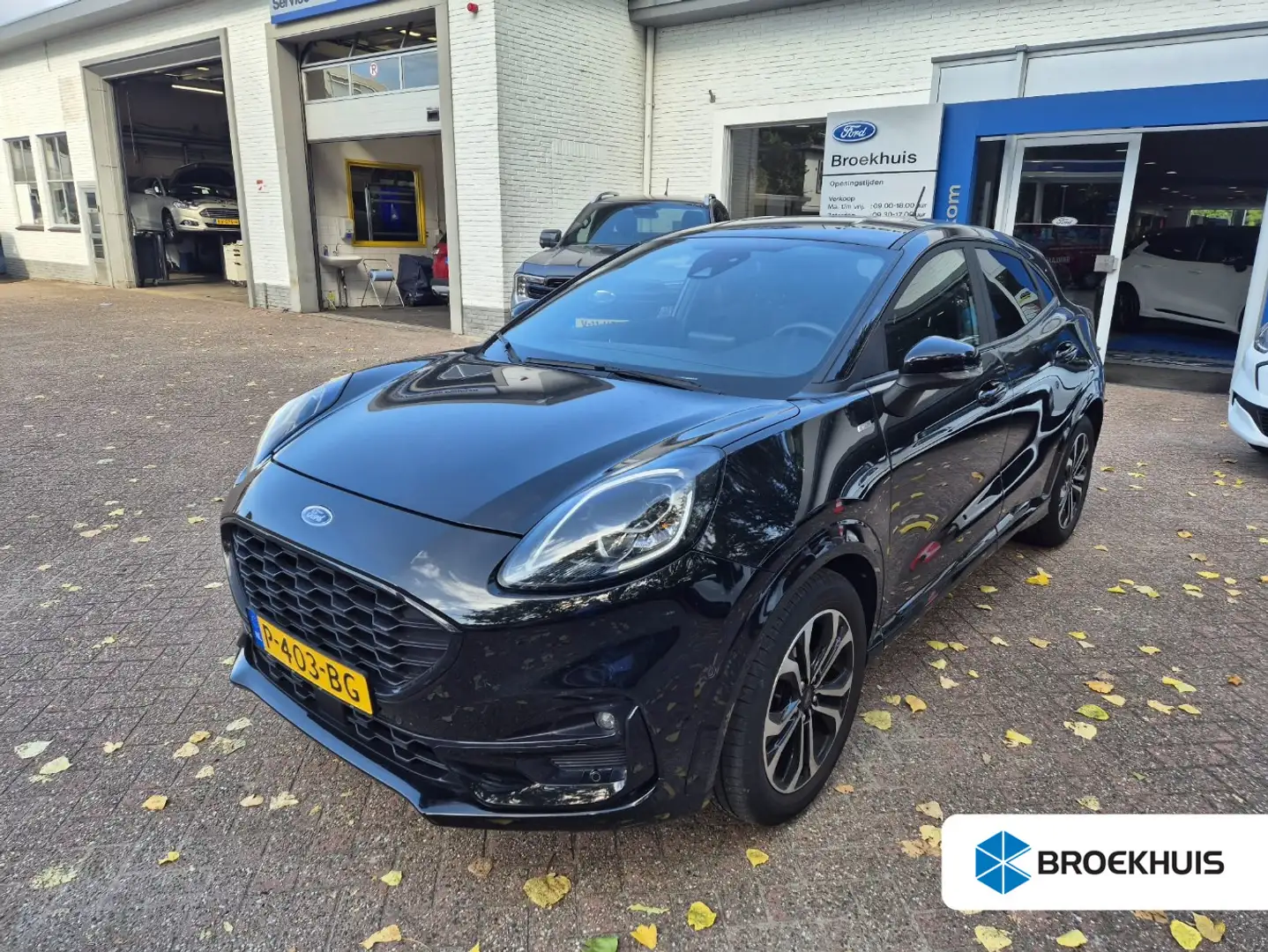 Ford Puma ST-Line 1.0 Ecoboost Hybrid 125PK Automaat | Winte Noir - 1