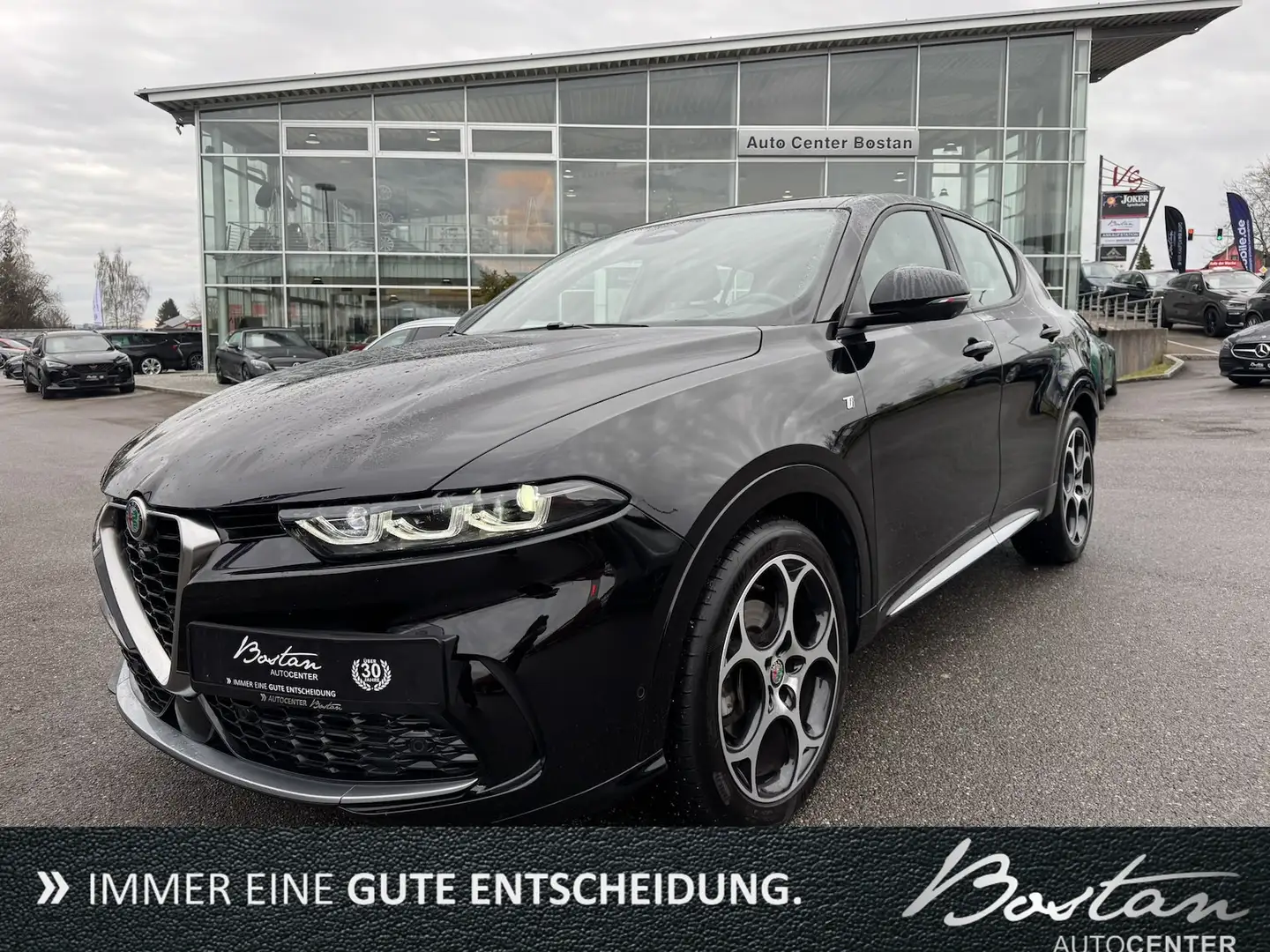 Alfa Romeo Tonale Ti TURBO/KAMERA 360°/NAVI/LED/DAB/1.HAND Schwarz - 1