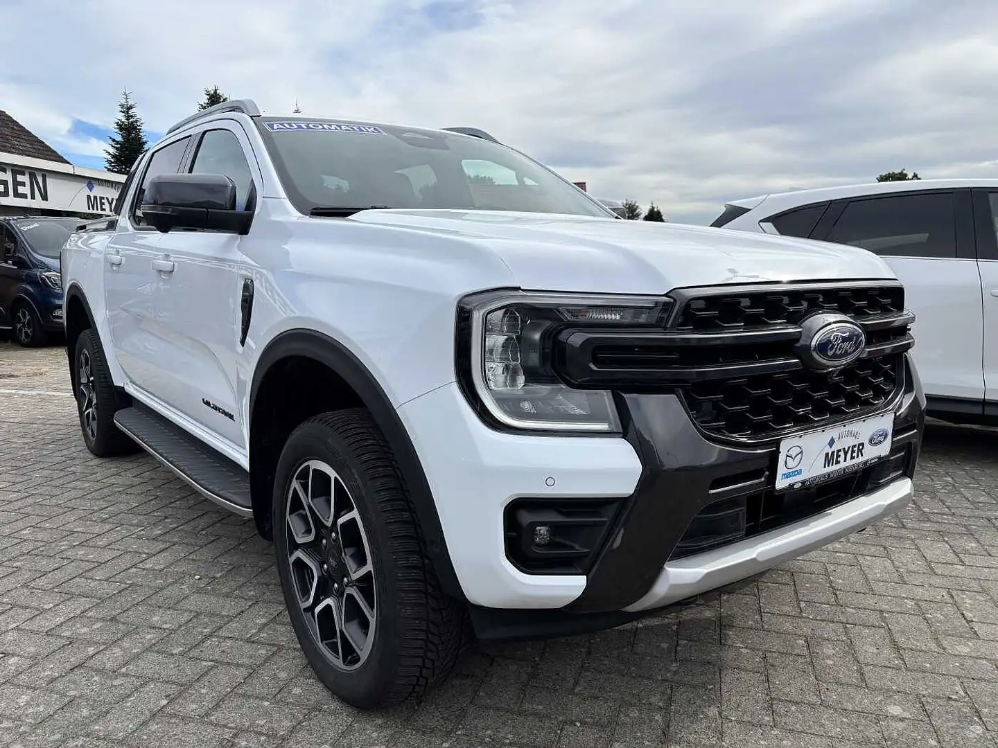 Ford Ranger 3,0 l EcoBlue Autm. Wildtrak el. Rollo Weiß - 1