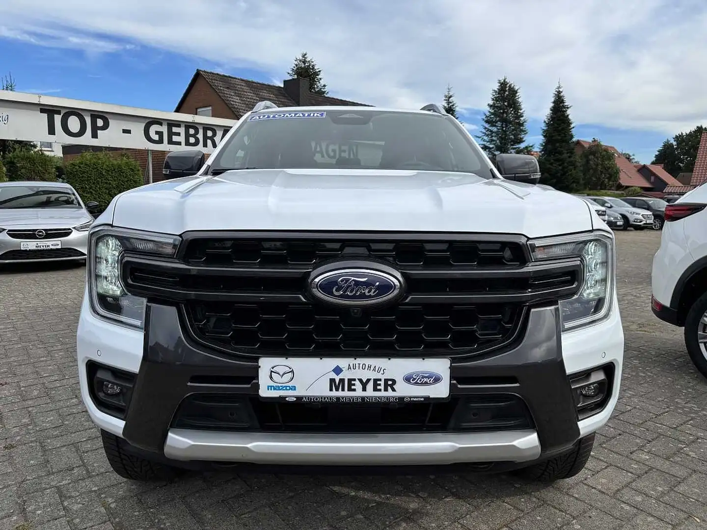 Ford Ranger 3,0 l EcoBlue Autm. Wildtrak el. Rollo Weiß - 2