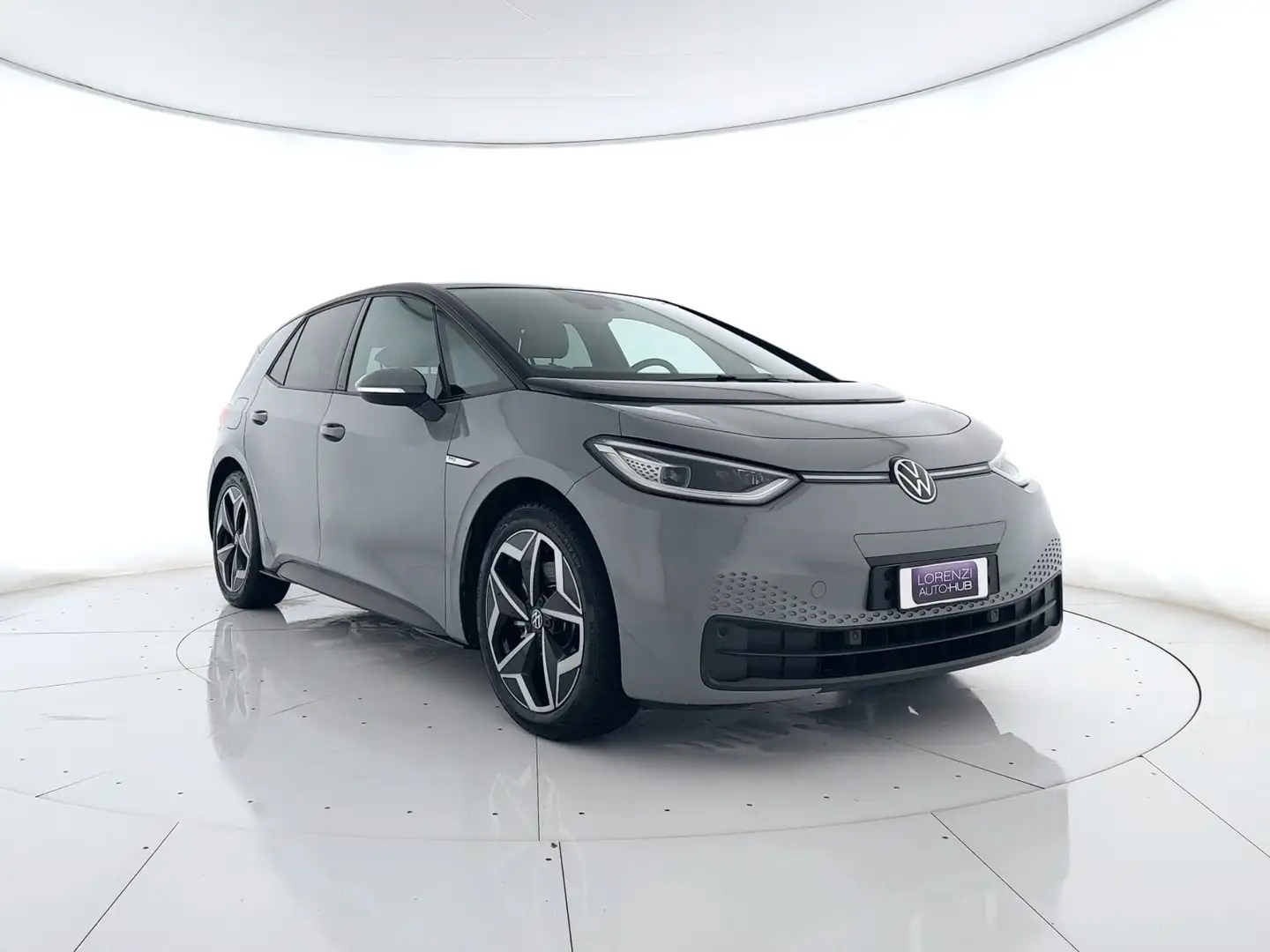 Volkswagen ID.3 58 kWh Style NEOPATENTATI+TETTO PANO+ACC+APP CONNE Grigio - 1