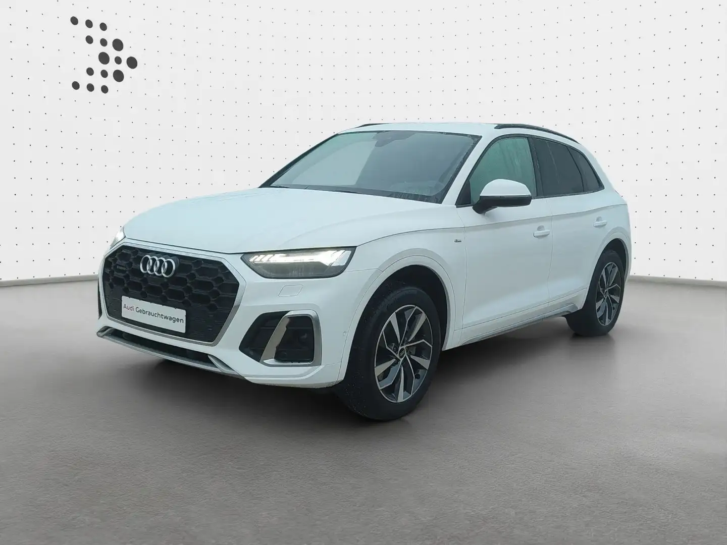 Audi Q5 40 TDI quattro S line*Navi*Matrix*Alu*AHK*PDC Bianco - 2