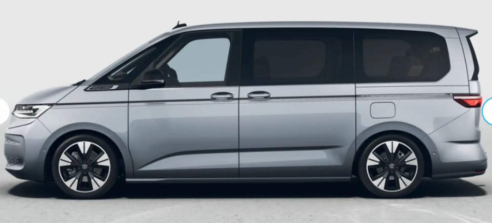Volkswagen T7 Multivan Style Lang DSG Pano|Matrix|Standhzg Zilver - 2