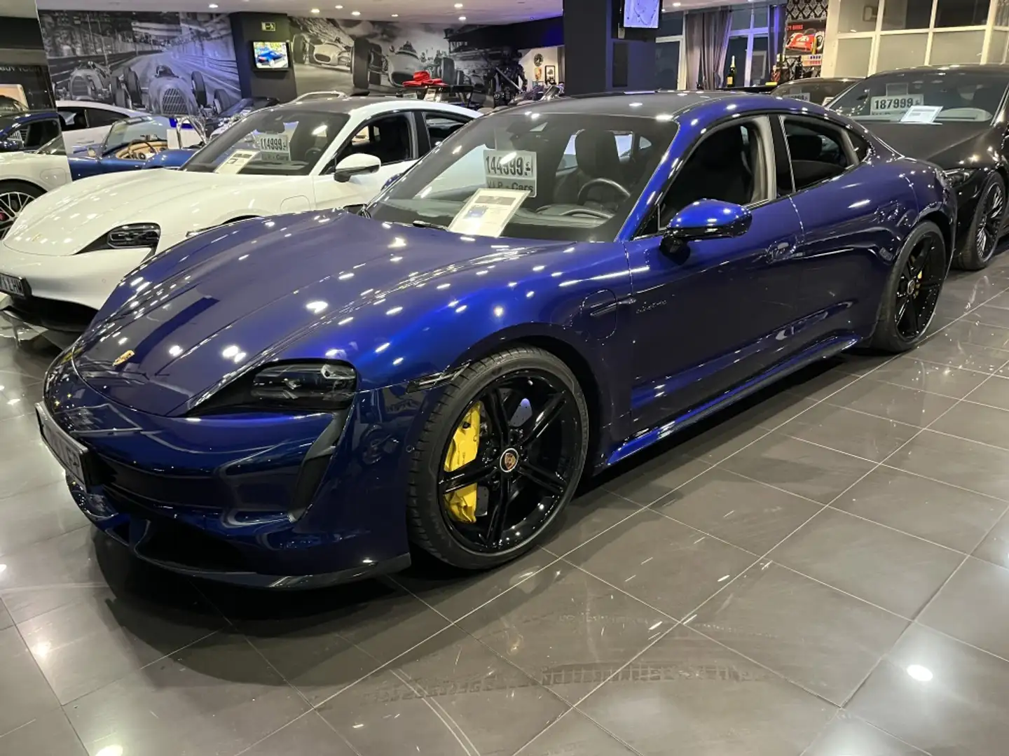 Porsche Taycan Turbo S Blu/Azzurro - 1