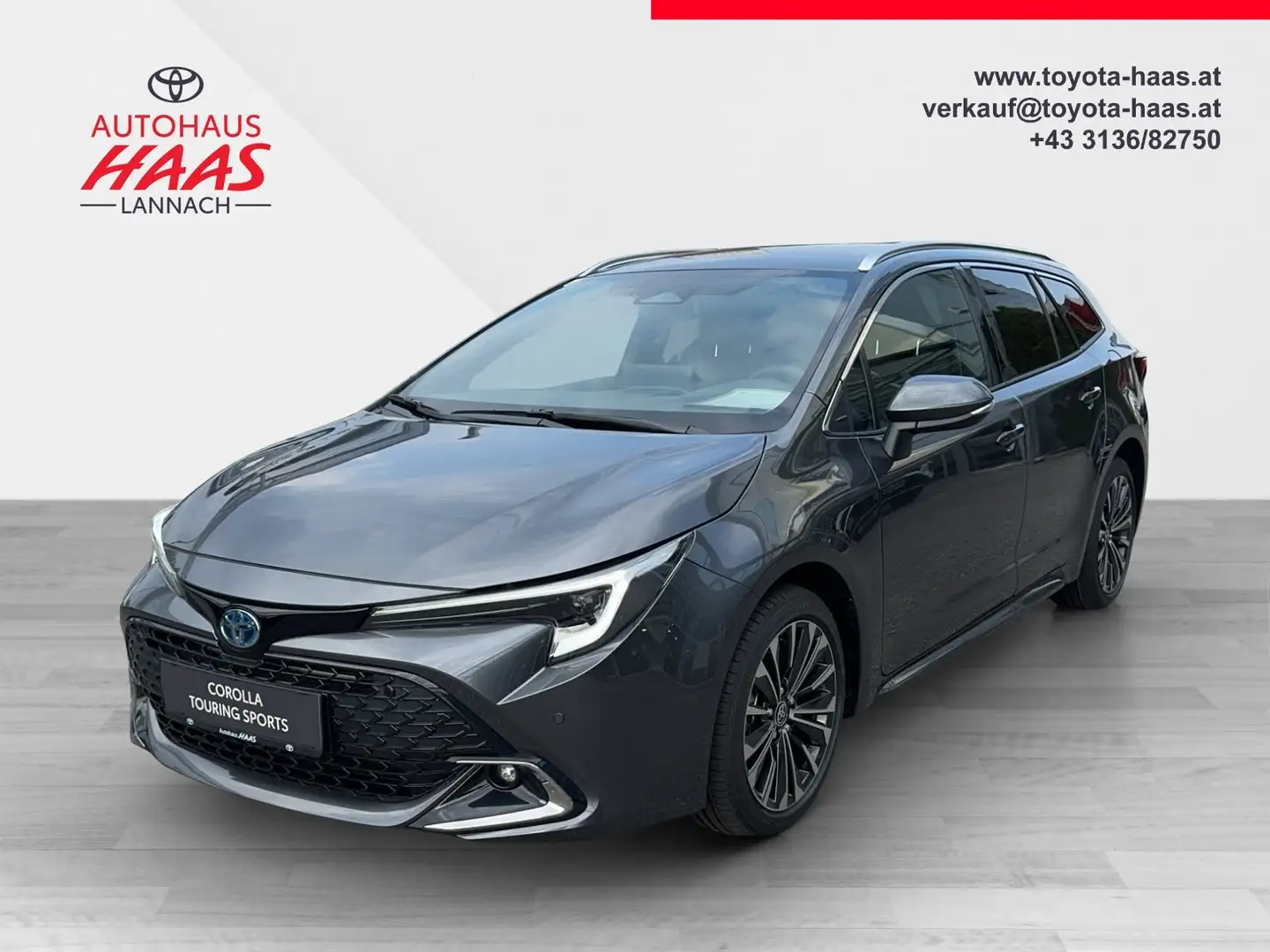 Toyota Corolla Touring Sport 1,8 Active Drive Hybrid Grigio - 1